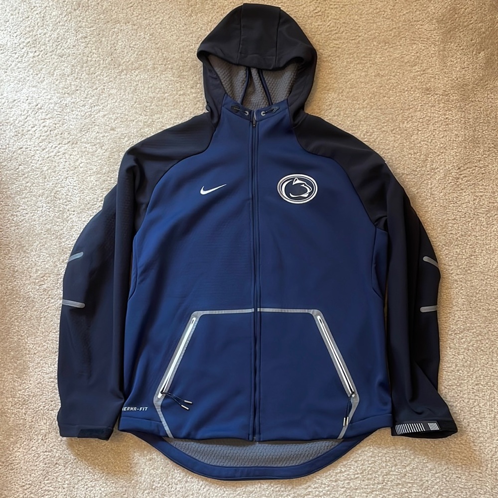 Penn State Nike Therma-Fit Zip-Up Hoodie